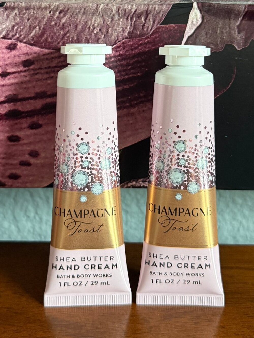 NEW 2-Pc CHAMPAGNE TOAST Hand Cream Bath & Body Works